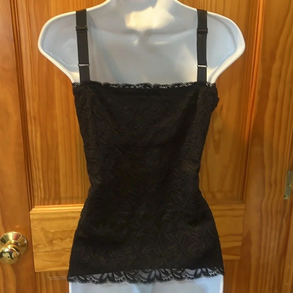 Coldwater Creek Elegant Black Lace Tank Top - Picture 5 of 10
